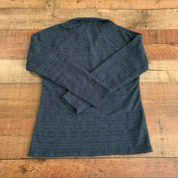 Eddie Bauer women’s quarter zip textured fleece pullover jacket - S - Picture 7 of 8